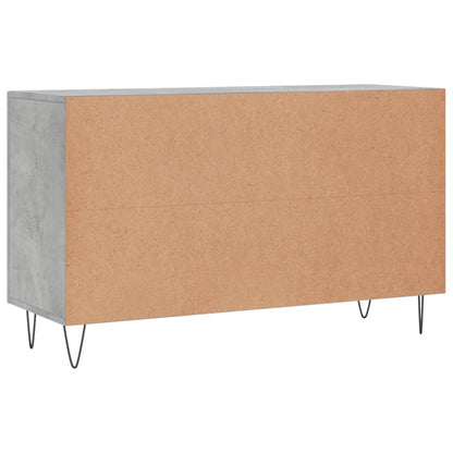 Credenza Grigio Cemento 100x36x60 cm in Legno Multistrato - homemem39