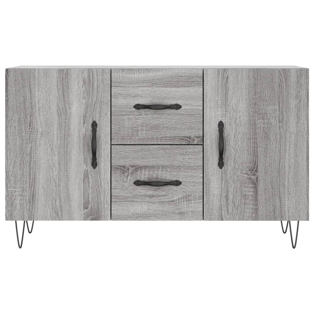 Credenza Grigio Sonoma 100x36x60 cm in Legno Multistrato - homemem39