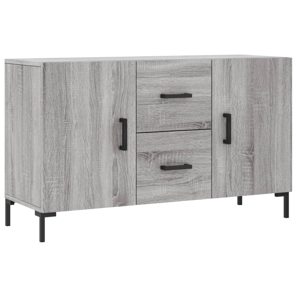 Credenza Grigio Sonoma 100x36x60 cm in Legno Multistrato - homemem39