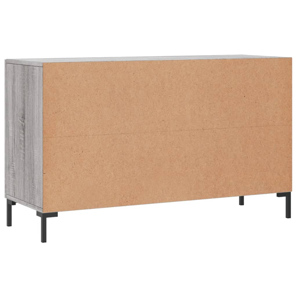 Credenza Grigio Sonoma 100x36x60 cm in Legno Multistrato - homemem39