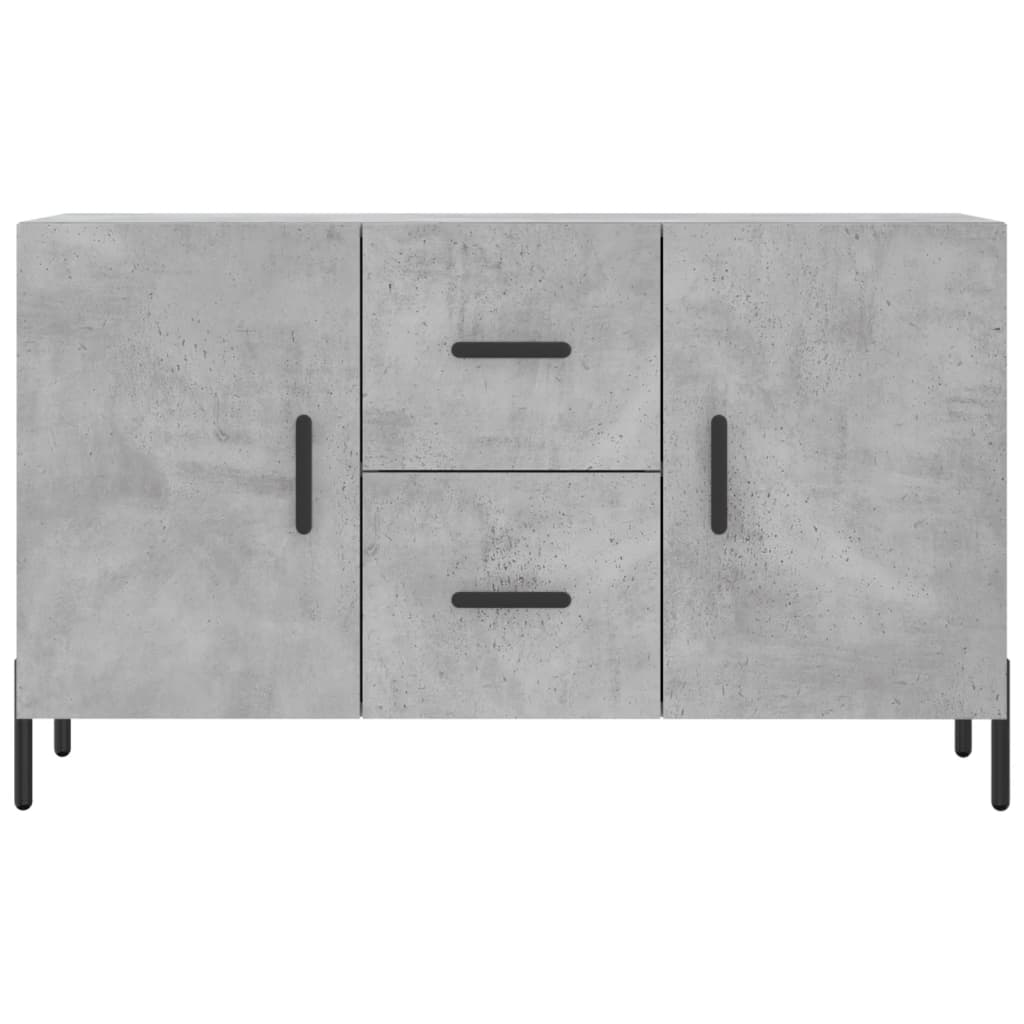 Credenza Grigio Cemento 100x36x60 cm in Legno Multistrato - homemem39