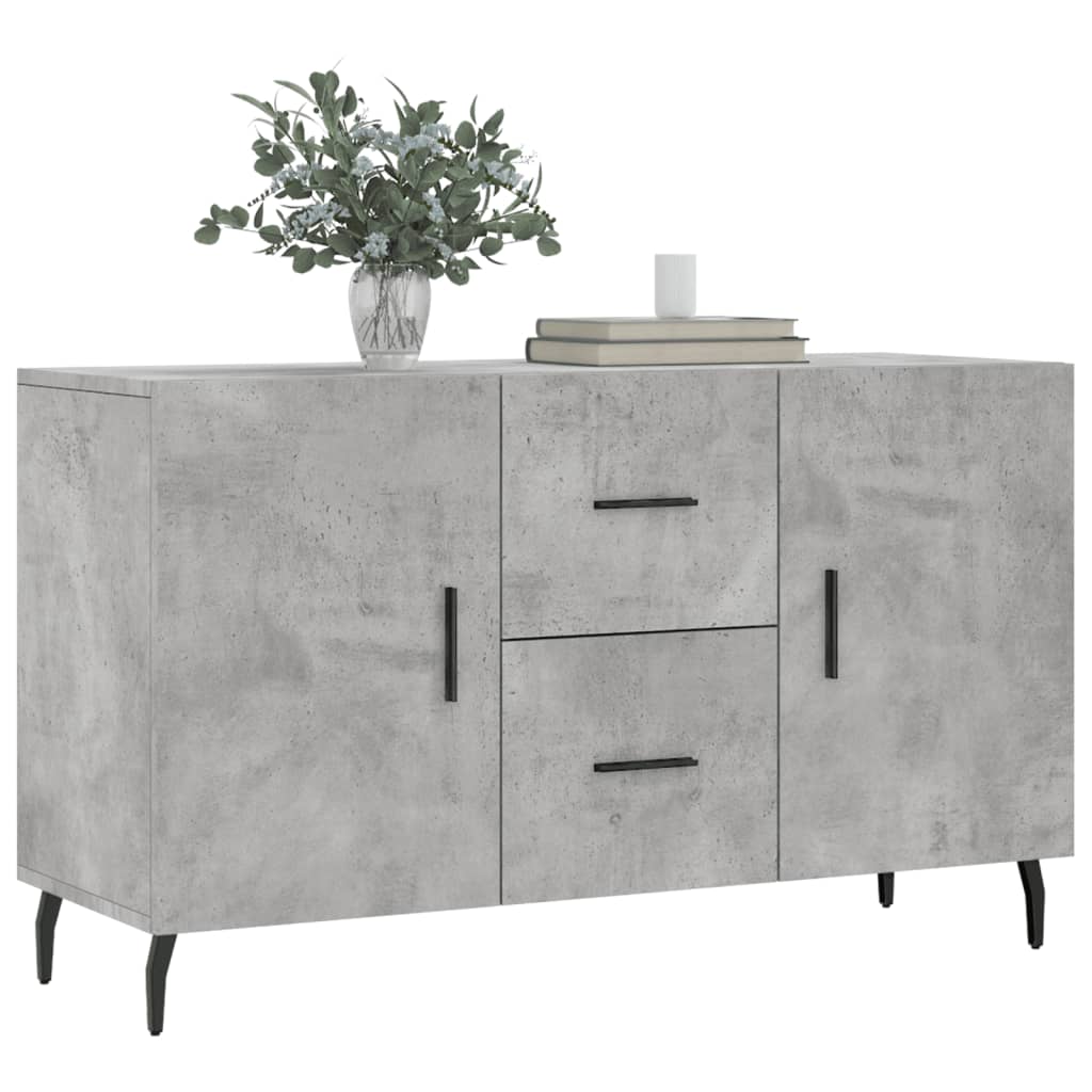 Credenza Grigio Cemento 100x36x60 cm in Legno Multistrato - homemem39