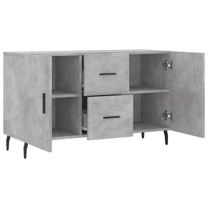 Credenza Grigio Cemento 100x36x60 cm in Legno Multistrato - homemem39