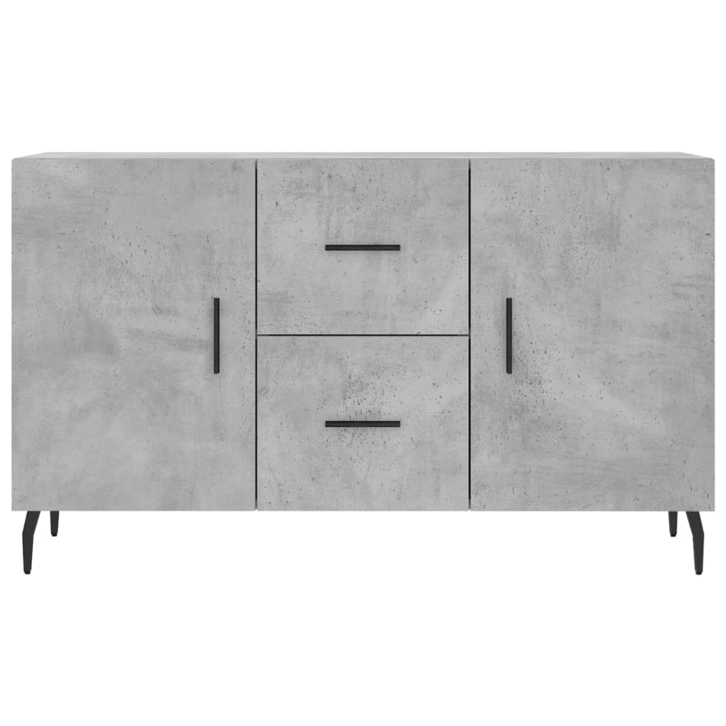 Credenza Grigio Cemento 100x36x60 cm in Legno Multistrato - homemem39