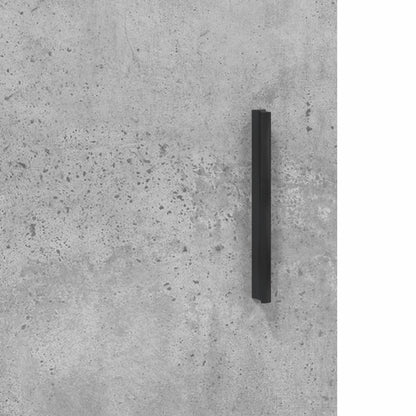 Credenza Grigio Cemento 100x36x60 cm in Legno Multistrato - homemem39