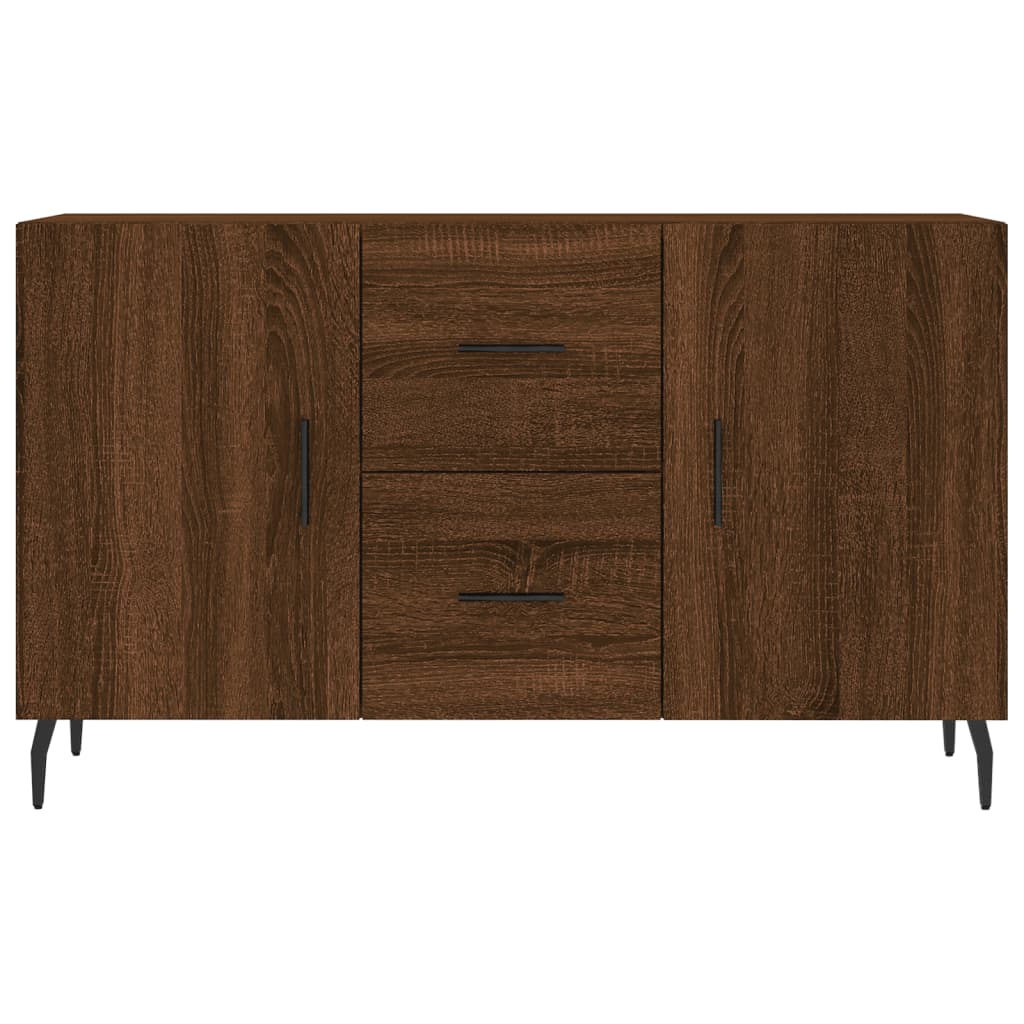 Credenza Rovere Marrone 100x36x60 cm in Legno Multistrato - homemem39