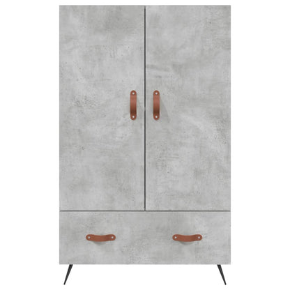 Credenza Grigio Cemento 69,5x31x115 cm in Legno Multistrato - homemem39