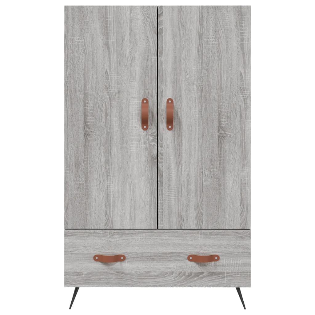 Credenza Grigio Sonoma 69,5x31x115 cm in Legno Multistrato - homemem39