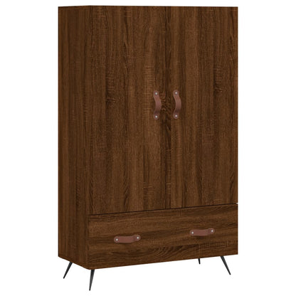 Credenza Rovere Marrone 69,5x31x115 cm in Legno Multistrato - homemem39