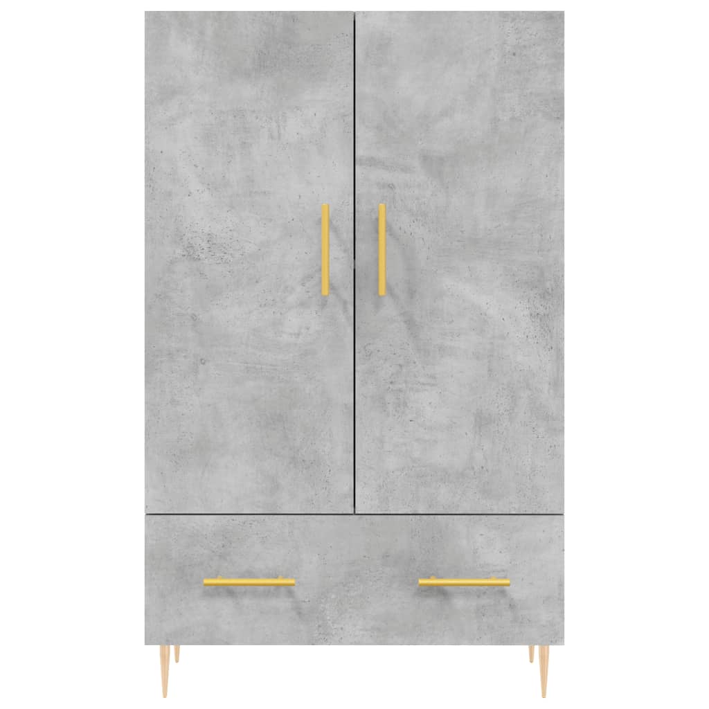 Credenza Grigio Cemento 69,5x31x115 cm in Legno Multistrato - homemem39