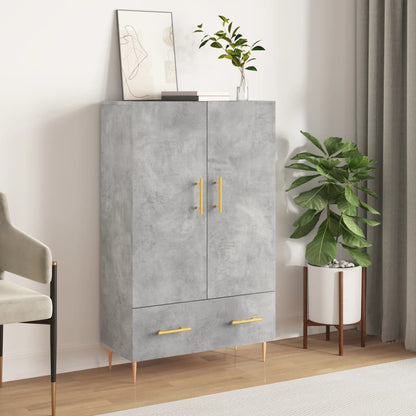 Credenza Grigio Cemento 69,5x31x115 cm in Legno Multistrato - homemem39