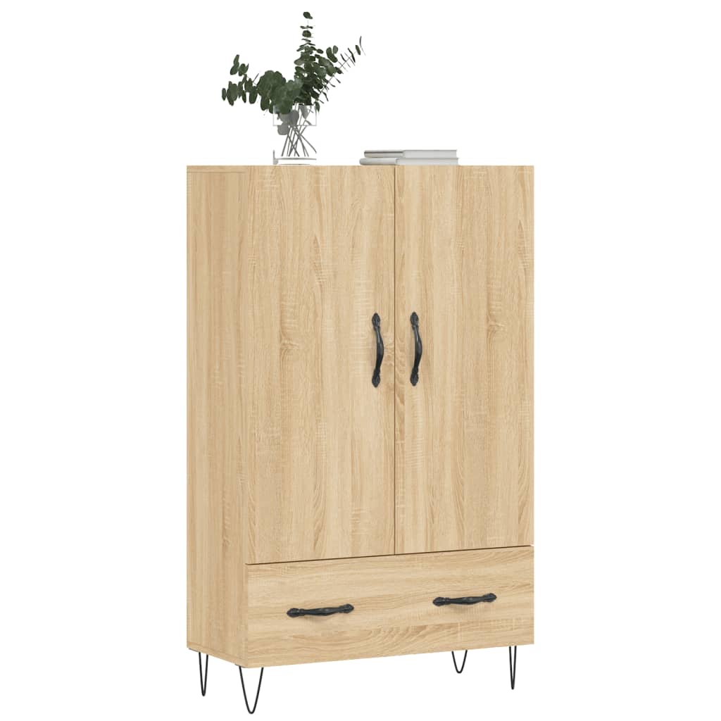 Credenza Rovere Sonoma 69,5x31x115 cm in Legno Multistrato - homemem39