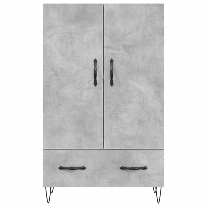 Credenza Grigio Cemento 69,5x31x115 cm in Legno Multistrato - homemem39