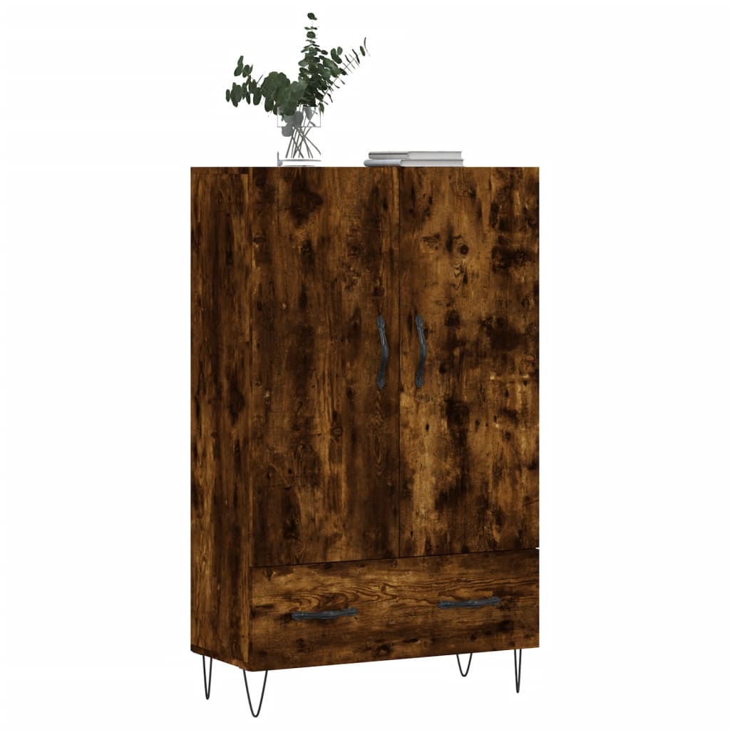 Credenza Rovere Fumo 69,5x31x115 cm in Legno Multistrato - homemem39