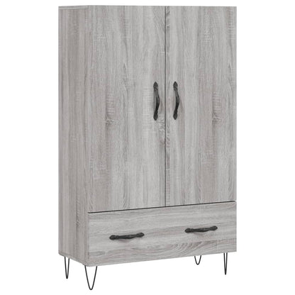 Credenza Grigio Sonoma 69,5x31x115 cm in Legno Multistrato - homemem39