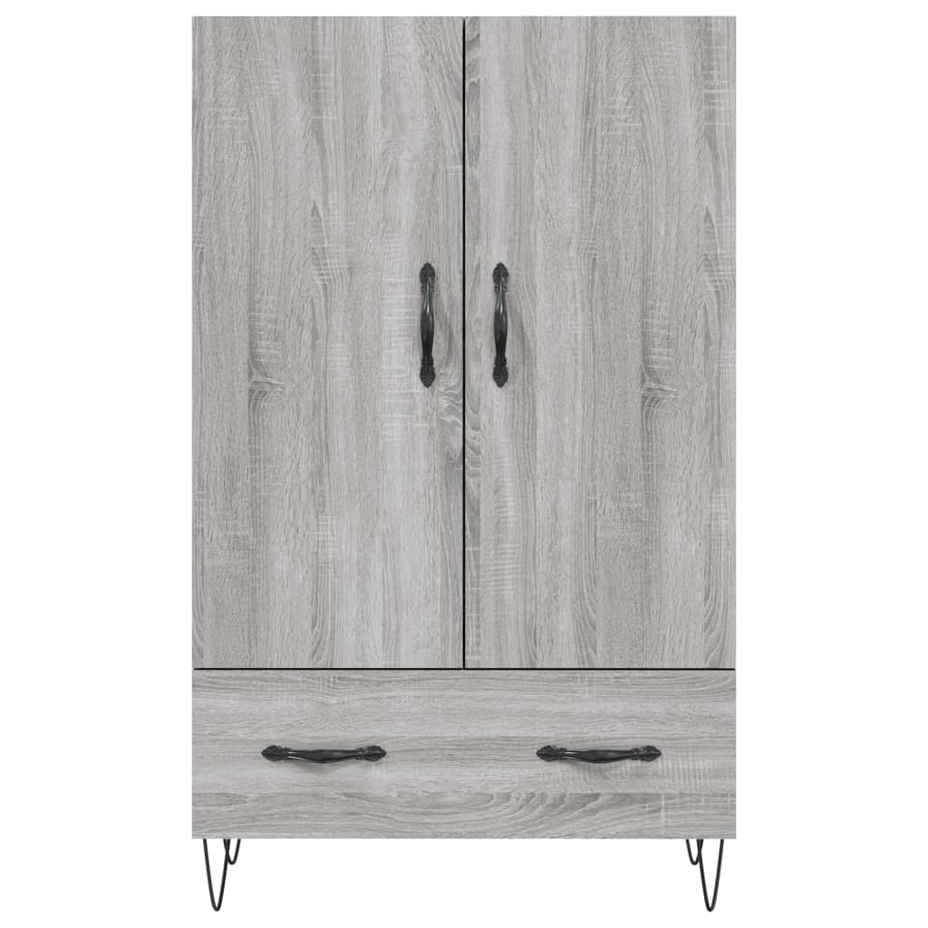 Credenza Grigio Sonoma 69,5x31x115 cm in Legno Multistrato - homemem39