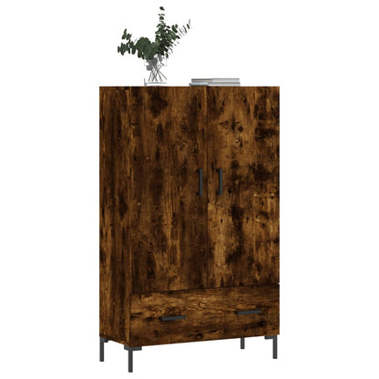 Credenza Rovere Fumo 69,5x31x115 cm in Legno Multistrato - homemem39