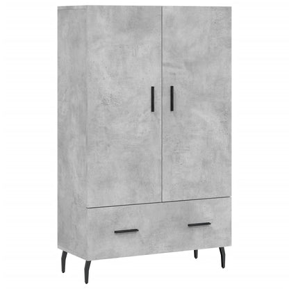 Credenza Grigio Cemento 69,5x31x115 cm in Legno Multistrato - homemem39