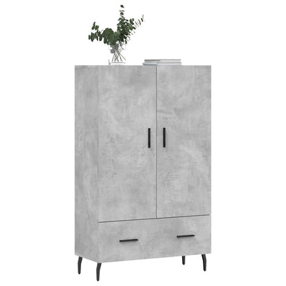 Credenza Grigio Cemento 69,5x31x115 cm in Legno Multistrato - homemem39