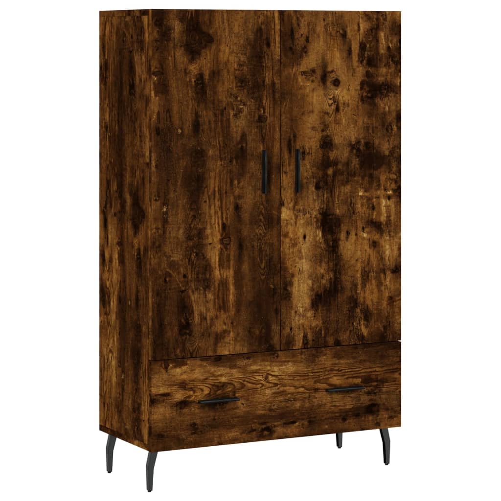 Credenza Rovere Fumo 69,5x31x115 cm in Legno Multistrato - homemem39