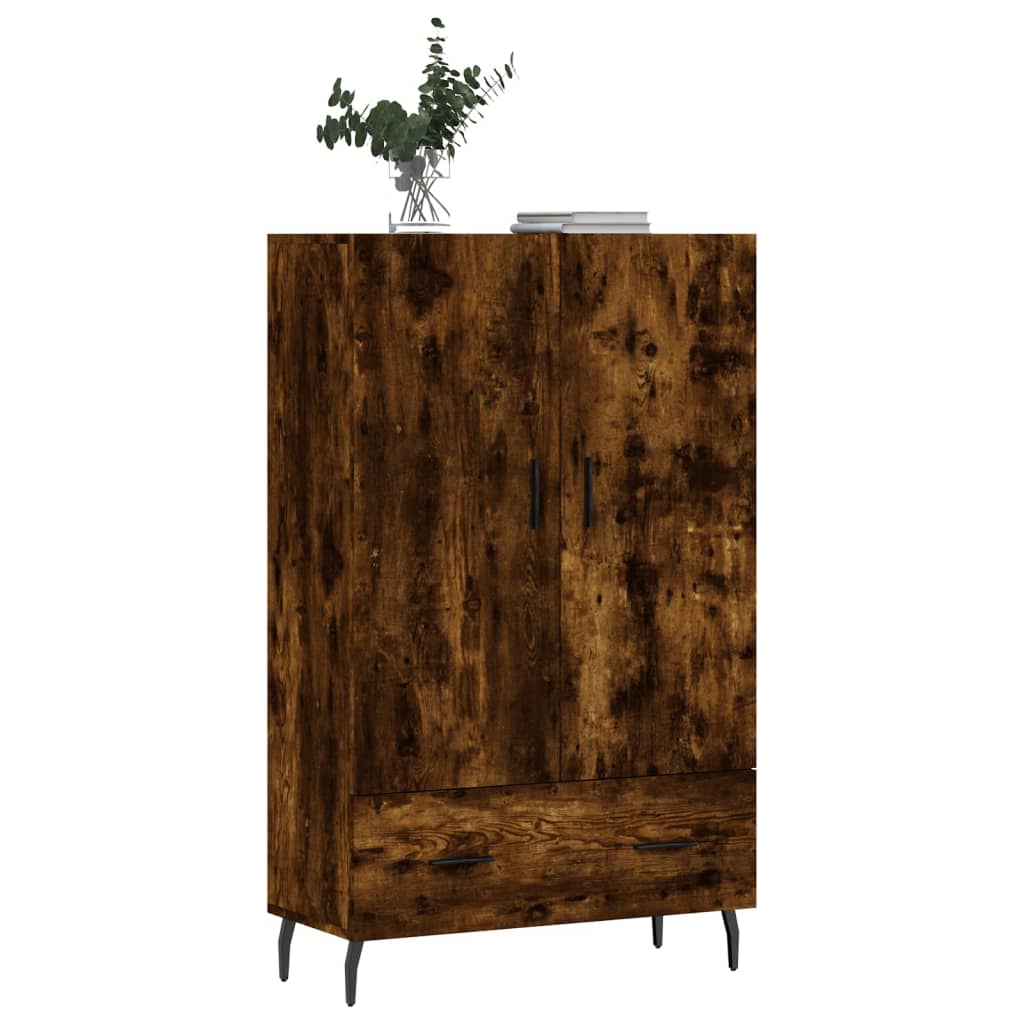 Credenza Rovere Fumo 69,5x31x115 cm in Legno Multistrato - homemem39