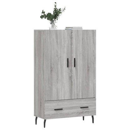 Credenza Grigio Sonoma 69,5x31x115 cm in Legno Multistrato - homemem39