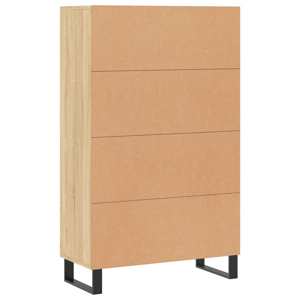 Credenza Rovere Sonoma 69,5x31x115 cm in Legno Multistrato - homemem39