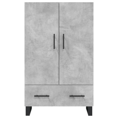 Credenza Grigio Cemento 69,5x31x115 cm in Legno Multistrato - homemem39