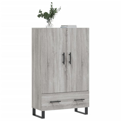 Credenza Grigio Sonoma 69,5x31x115 cm in Legno Multistrato - homemem39