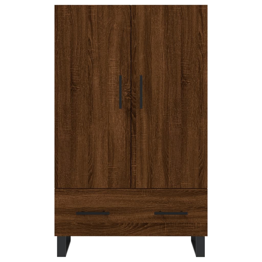 Credenza Rovere Marrone 69,5x31x115 cm in Legno Multistrato - homemem39