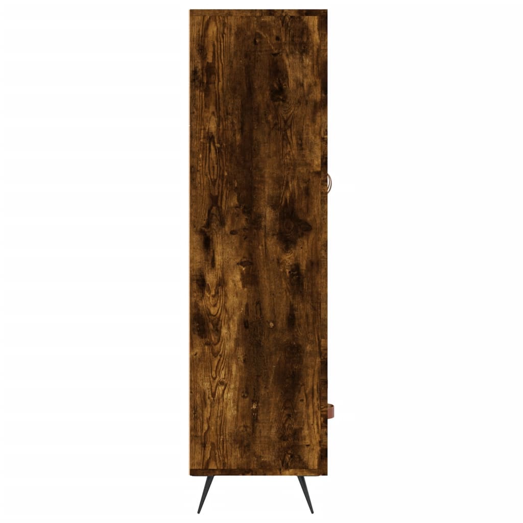 Credenza Rovere Fumo 69,5x31x115 cm in Legno Multistrato - homemem39