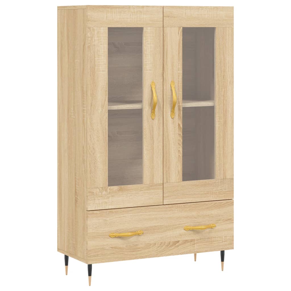 Credenza Rovere Sonoma 69,5x31x115 cm in Legno Multistrato - homemem39