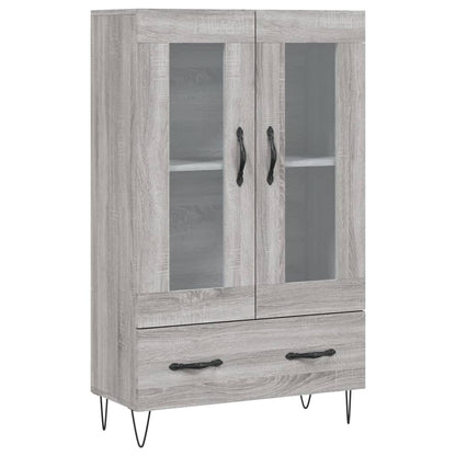 Credenza Grigio Sonoma 69,5x31x115 cm in Legno Multistrato - homemem39