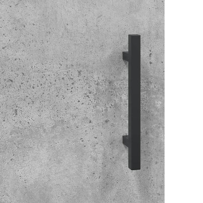 Credenza Grigio Cemento 69,5x31x115 cm in Legno Multistrato - homemem39