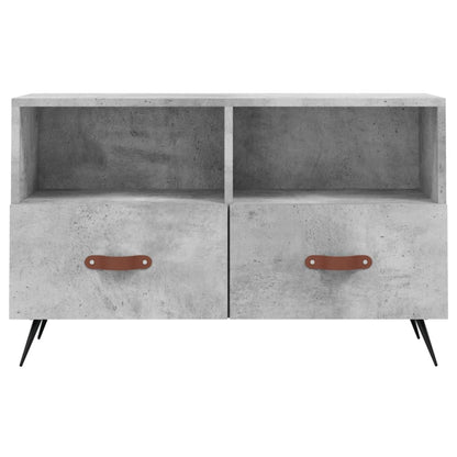 Mobile per TV Grigio Cemento 80x36x50 cm Legno Multistrato - homemem39