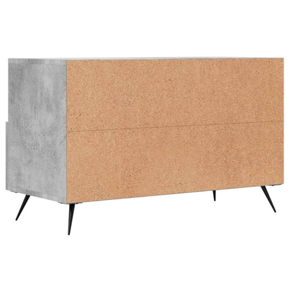 Mobile per TV Grigio Cemento 80x36x50 cm Legno Multistrato - homemem39