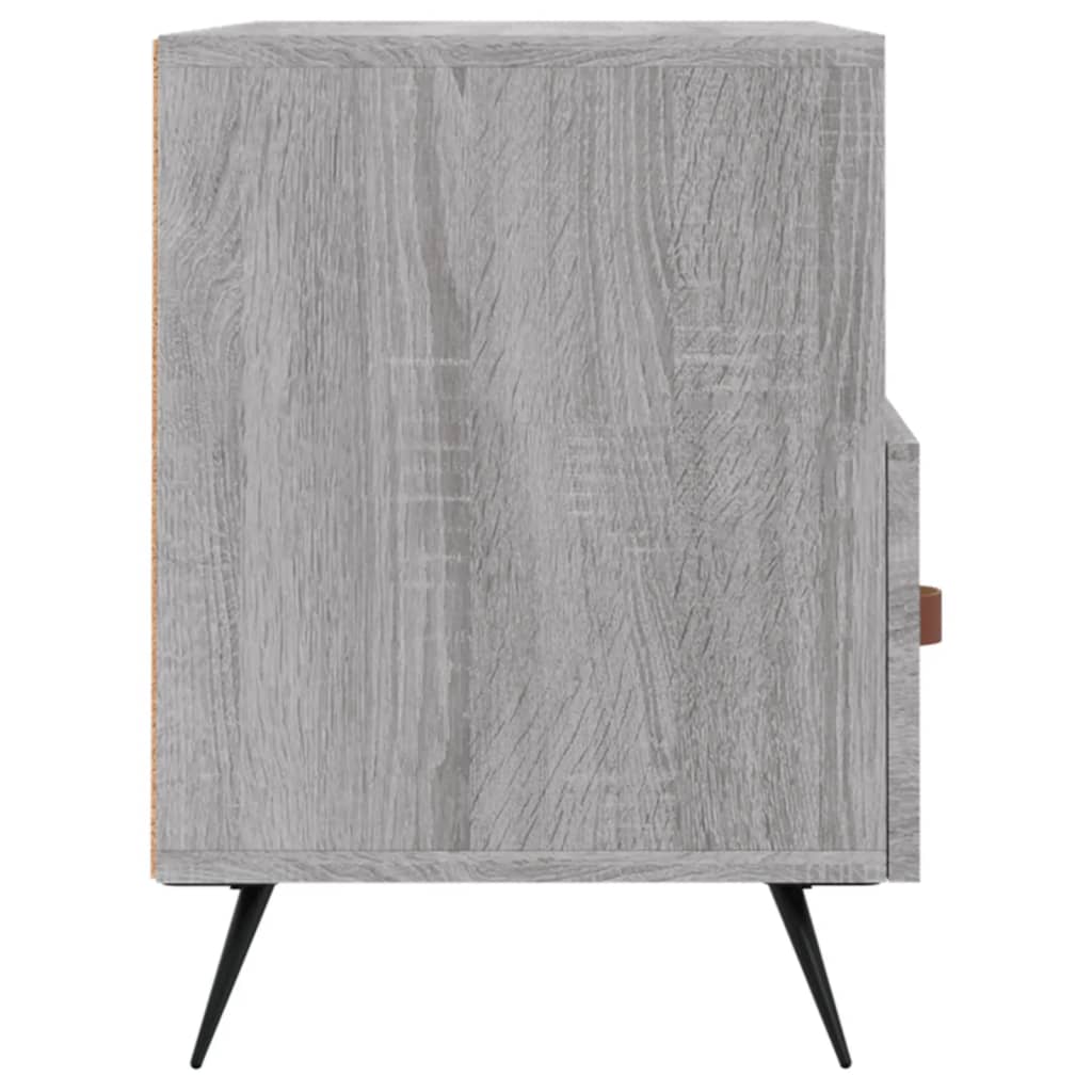 Mobile Porta TV Grigio Sonoma 80x36x50 cm in Legno Multistrato - homemem39