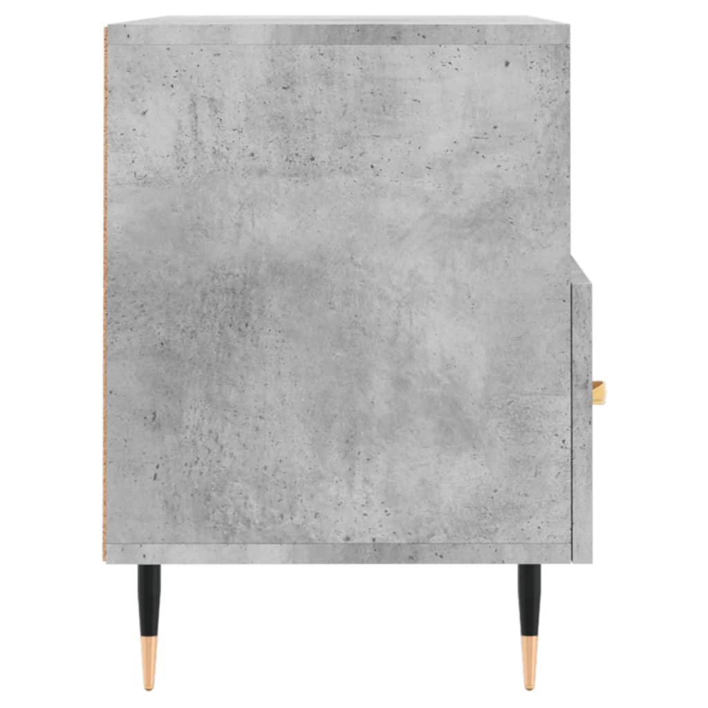 Mobile per TV Grigio Cemento 80x36x50 cm Legno Multistrato - homemem39