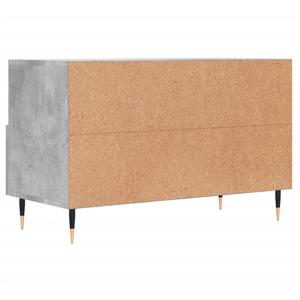 Mobile per TV Grigio Cemento 80x36x50 cm Legno Multistrato - homemem39