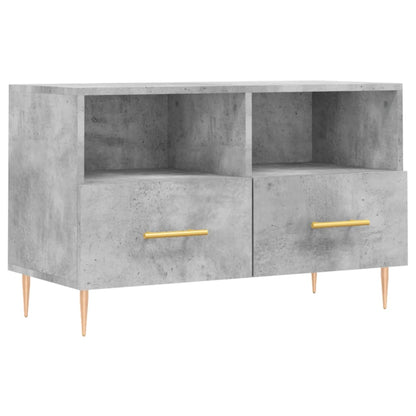 Mobile per TV Grigio Cemento 80x36x50 cm Legno Multistrato - homemem39