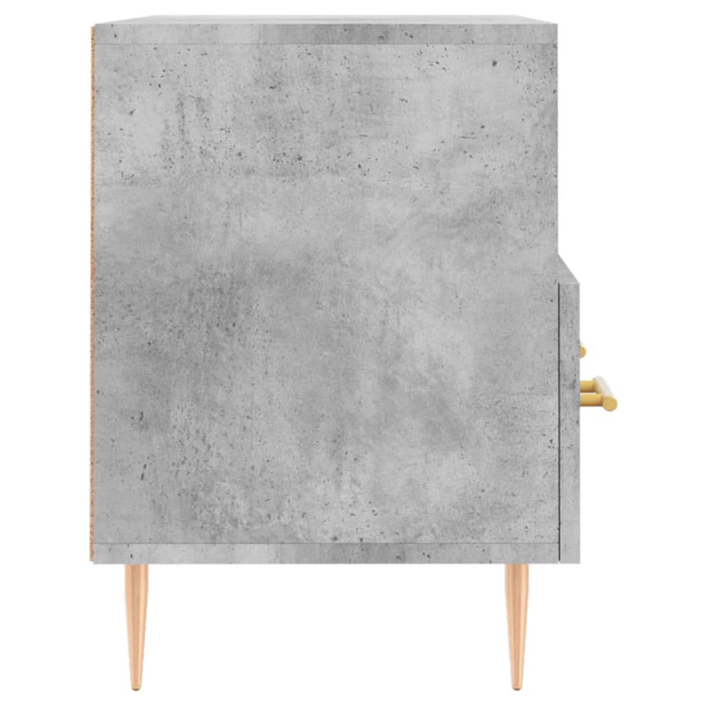 Mobile per TV Grigio Cemento 80x36x50 cm Legno Multistrato - homemem39