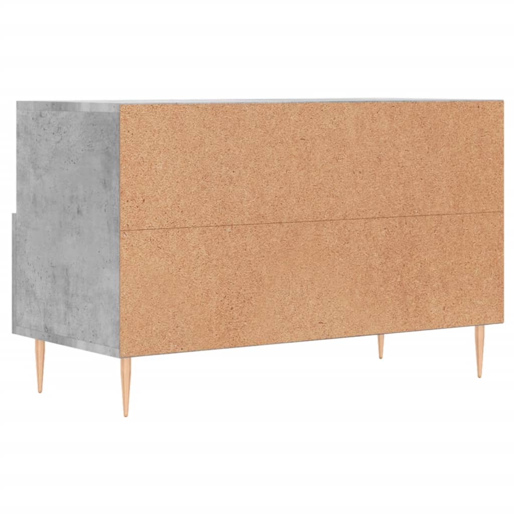 Mobile per TV Grigio Cemento 80x36x50 cm Legno Multistrato - homemem39