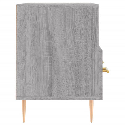 Mobile Porta TV Grigio Sonoma 80x36x50 cm in Legno Multistrato - homemem39