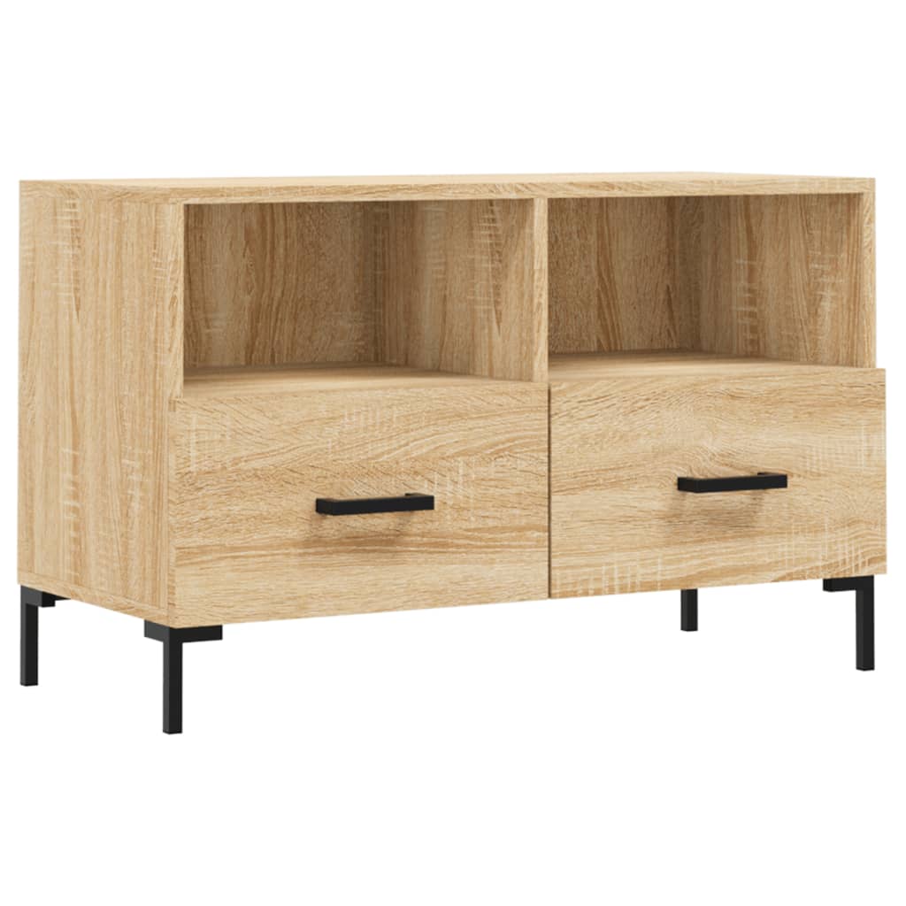 Mobile per TV Rovere Sonoma 80x36x50 cm Legno Multistrato - homemem39