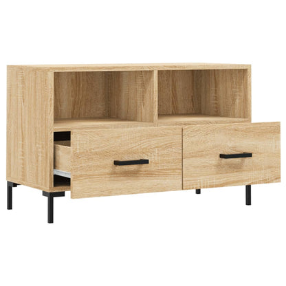 Mobile per TV Rovere Sonoma 80x36x50 cm Legno Multistrato - homemem39