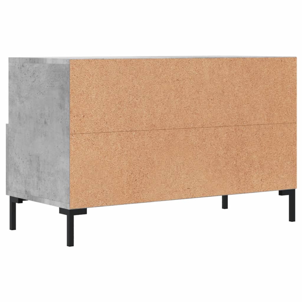 Mobile per TV Grigio Cemento 80x36x50 cm Legno Multistrato - homemem39