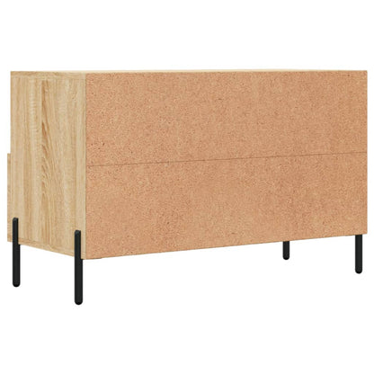 Mobile per TV Rovere Sonoma 80x36x50 cm Legno Multistrato - homemem39