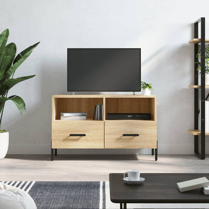 Mobile per TV Rovere Sonoma 80x36x50 cm Legno Multistrato - homemem39