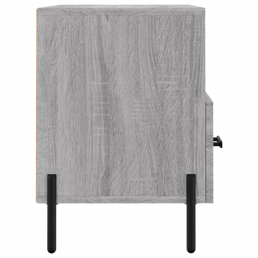 Mobile Porta TV Grigio Sonoma 80x36x50 cm in Legno Multistrato - homemem39