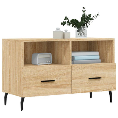 Mobile per TV Rovere Sonoma 80x36x50 cm Legno Multistrato - homemem39